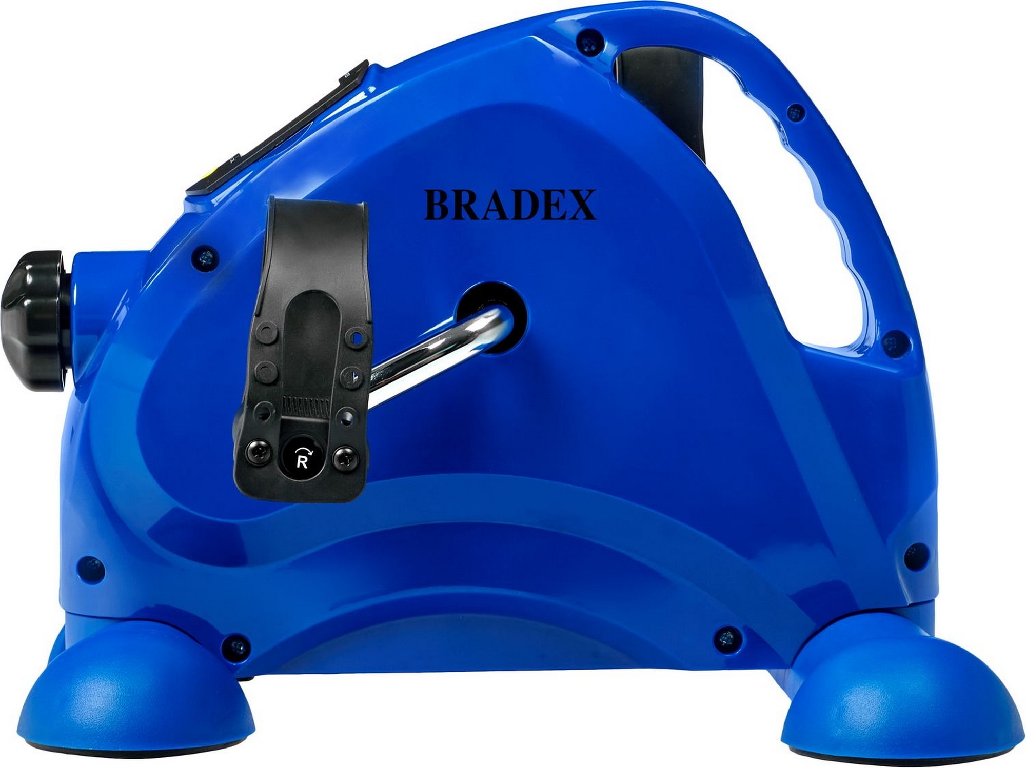 Мини велотренажер с рукояткой Bradex SF 1012 синий 2000_1498