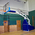 Стойка баскетбольная профессиональная мобильная складная с гидромеханизмом вынос 325 см, без противовесов Atlet IMP-A20E 120_120