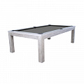Бильярдный стол для пула Rasson Penelope 8 ф, с плитой, со столешницей 55.340.08.2 silver mist 120_120