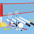 Набор детский DFC для игры в бадминтон, волейбол и теннис Goal238A 120_120